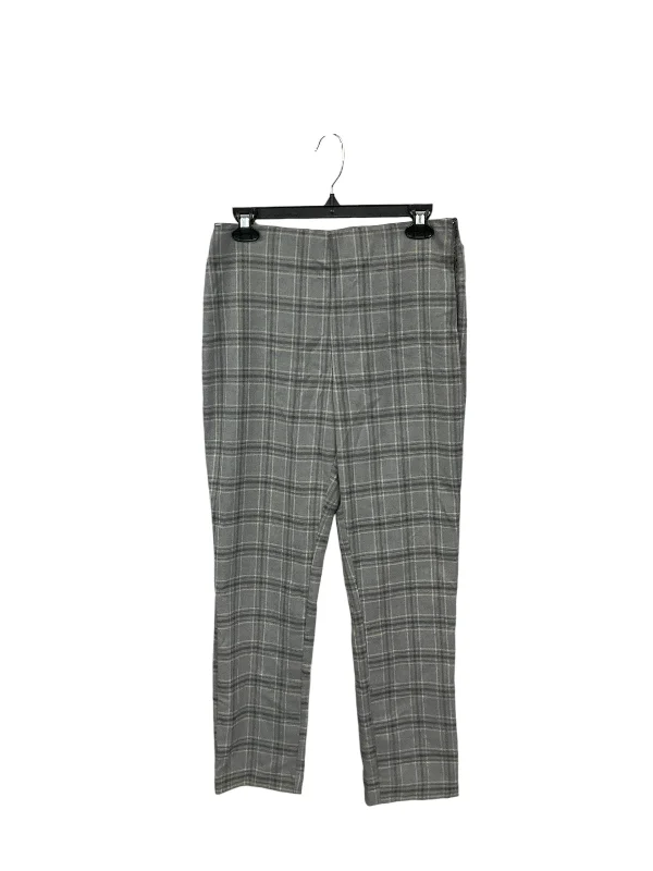 Closeout Pants Dress By Nine West Apparel In Plaid Pattern, Size: 8
