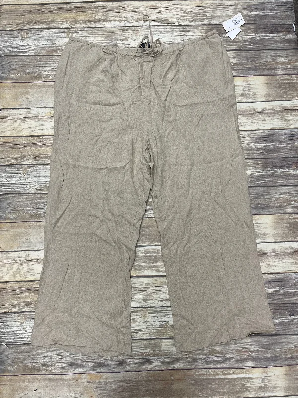Huge Savings Pants Other By A New Day In Brown, Size: 3x