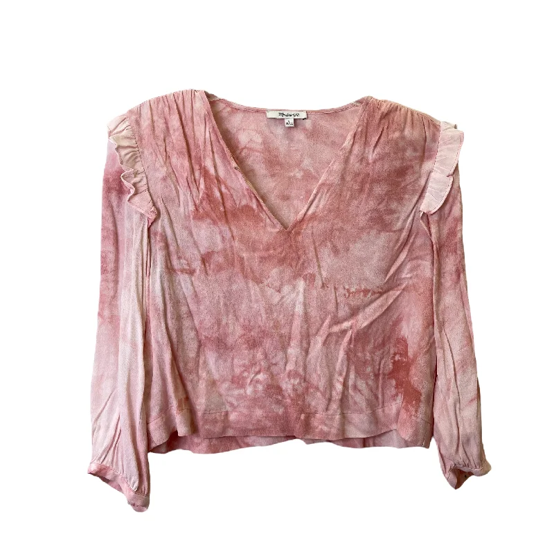 Bargain Prices Peach Top 3/4 Sleeve Basic By Madewell, Size: S