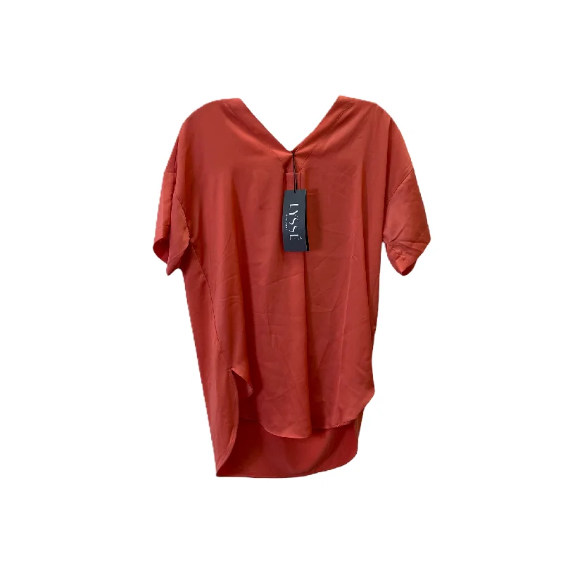 Buy Now Peach Top Short Sleeve By Lysse, Size: S