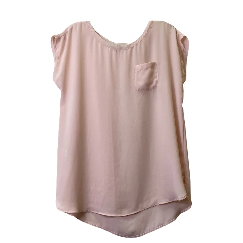 Closeout Sale Peach Top Sleeveless By Loft, Size: S