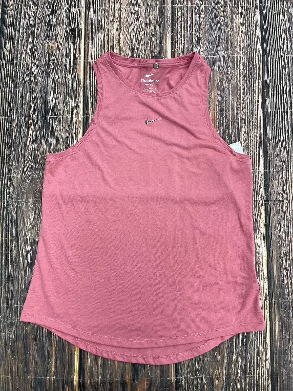 Limited Time Discount Pink Athletic Tank Top Nike, Size M