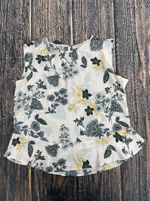 Last Chance Pink Top Short Sleeve Loft, Size S