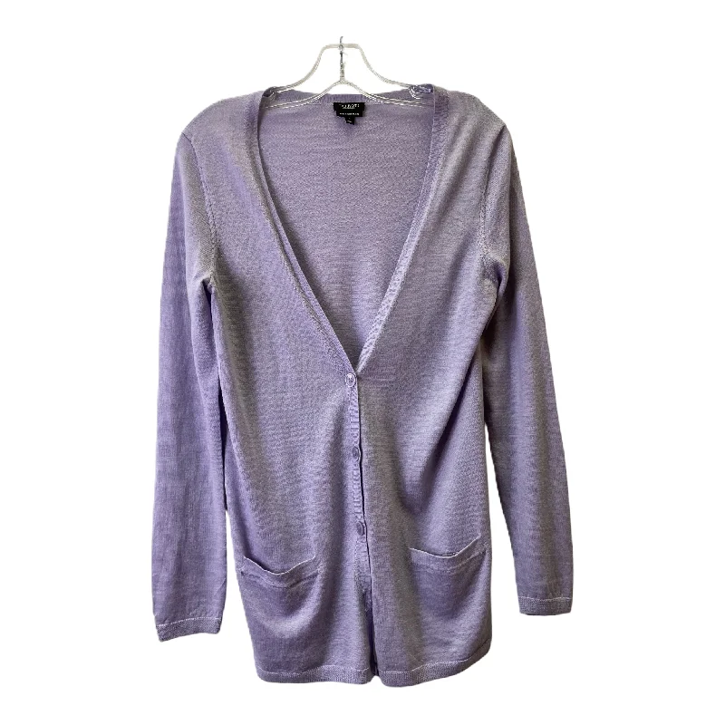 Bargain Prices Purple Cardigan By Talbots, Size: S