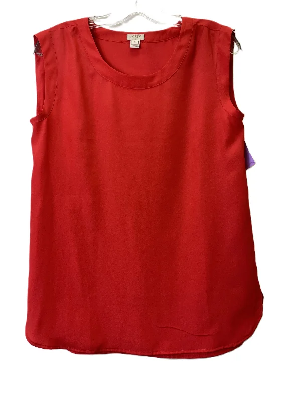 Deal Dash Red Top Sleeveless By J. Crew, Size: Xs