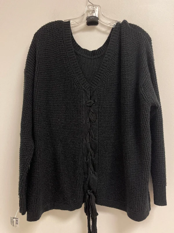 Bargain Prices Sweater By 1.state In Black, Size: 2x