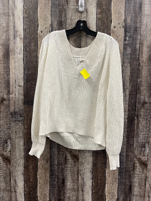 Deal Explosion Sweater By A New Day In Ivory, Size: L