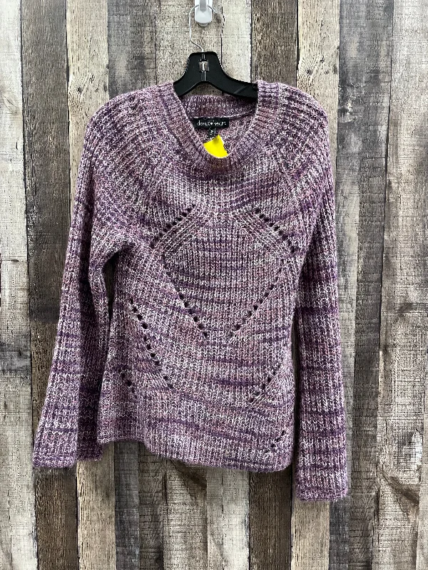 Deal Dash Sweater By Derek Heart In Purple, Size: S