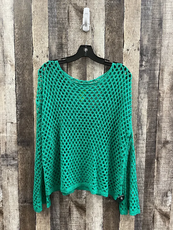 Limited Quantity Sweater By Ee Some In Green, Size: L