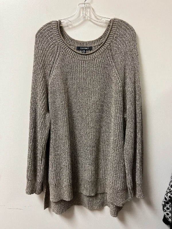Special Buy Sweater By Ellen Tracy In Tan, Size: 2x