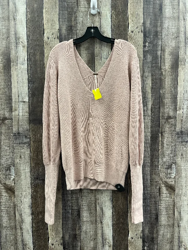 Final Clearance Sweater By Free People In Pink, Size: L