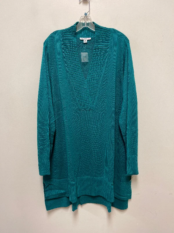 Price Drop Sweater By Isaac Mizrahi In Blue, Size: 3x