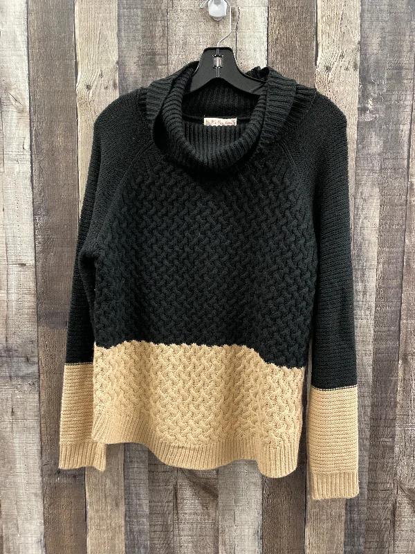 Best Bargains Sweater By Its Our Time In Black & Brown, Size: L