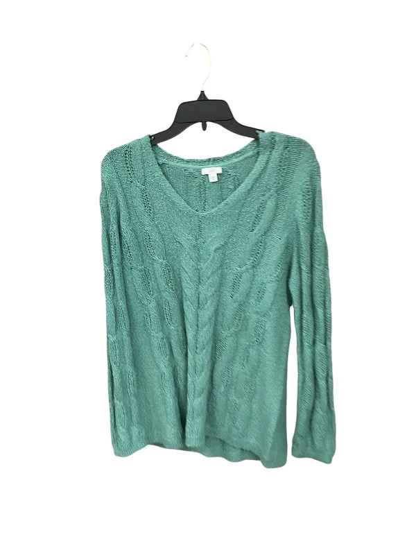 Price Buster Sweater By J. Jill In Green, Size: M