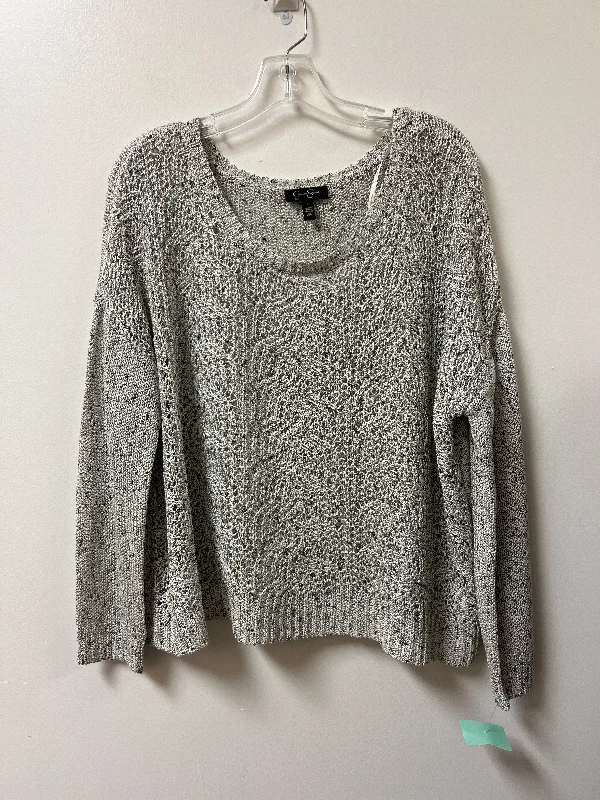 Buy Now Sweater By Jessica Simpson In Grey, Size: L