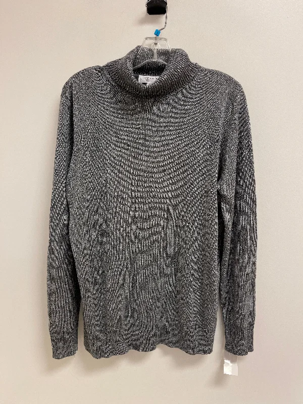 Midnight Sale Sweater By Joseph A. In Silver, Size: Xl