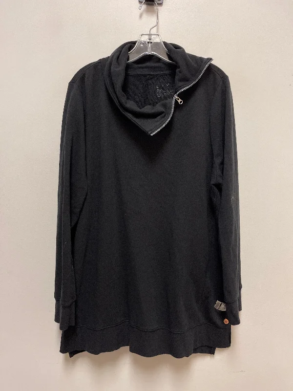 Don't Wait Sweater By Livi Active In Black, Size: 2x