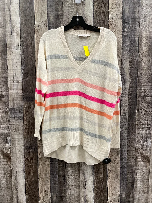 Fantastic Offers Sweater By Loft In Multi-colored, Size: S
