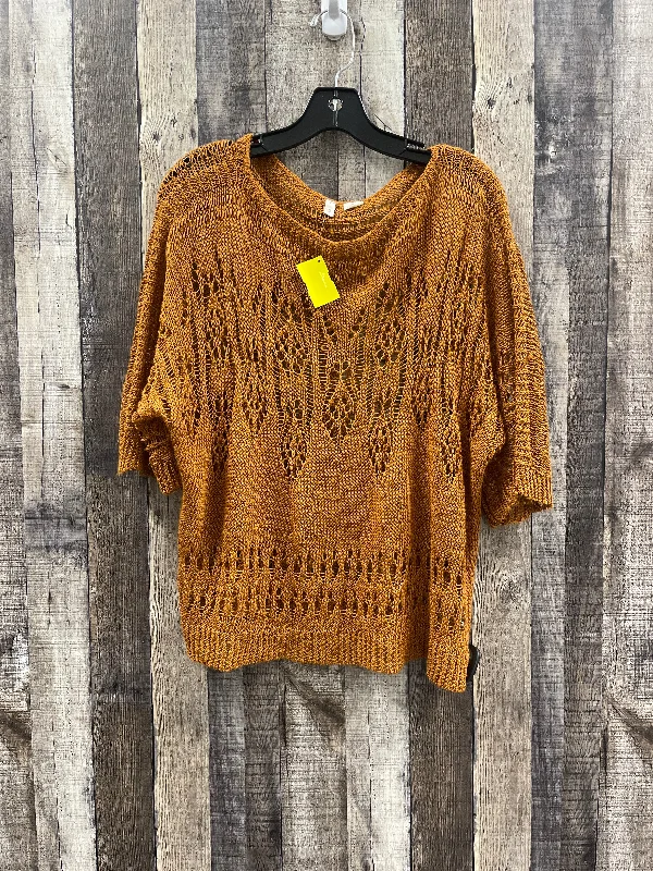 Massive Deals Sweater By Moth In Orange, Size: L