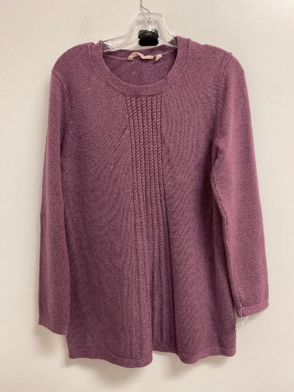 Today Only Sweater By Soft Surroundings In Mauve, Size: M