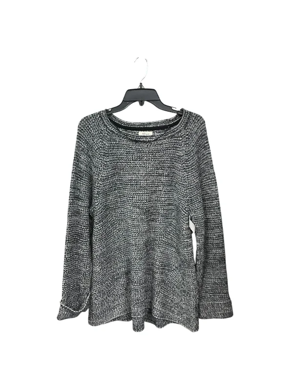 The Best Prices Sweater By Style And Company In Black White, Size: Xl