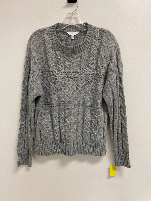 Huge Discounts Sweater By Time And Tru In Grey, Size: M
