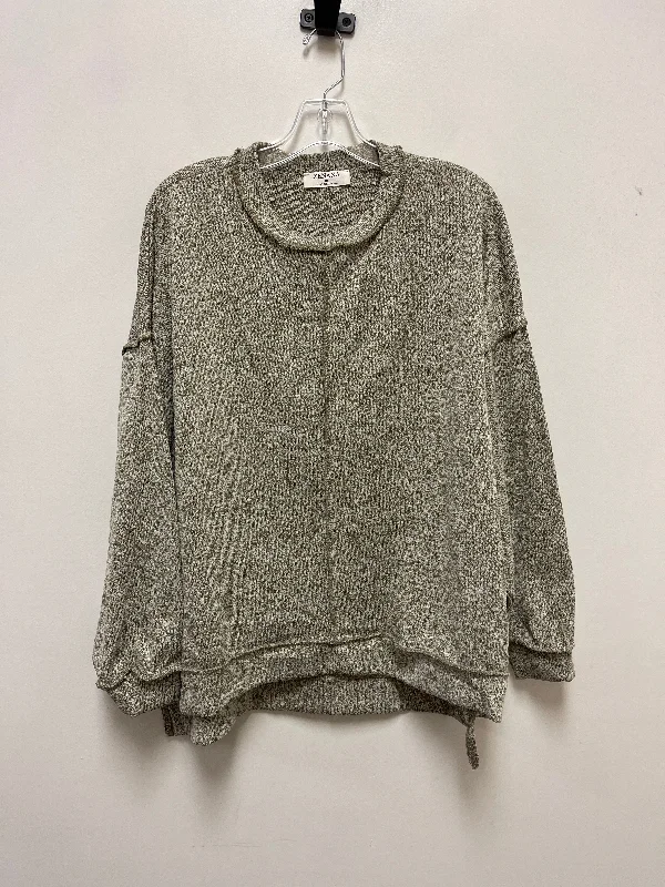 Super Bargain Sweater By Zenana Outfitters In Green, Size: Xs