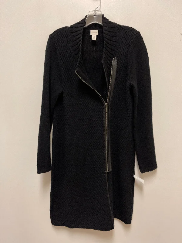 Stock Up and Save Sweater Cardigan By Chicos In Black, Size: S