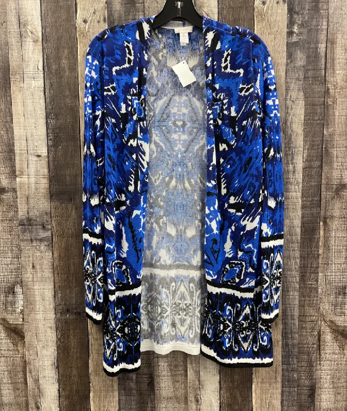 Super Deal Sweater Cardigan By Chicos In Multi-colored, Size: M
