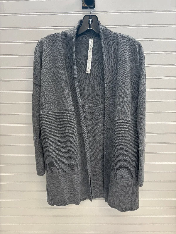 Value Deals Sweater Cardigan By Lululemon In Grey, Size: 2