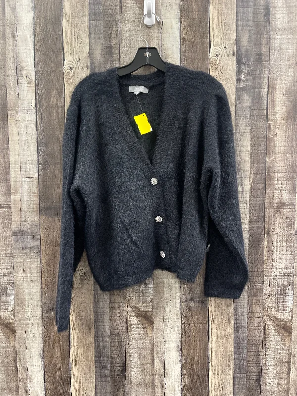 Take Advantage Sweater Cardigan By Marled In Black, Size: Xl