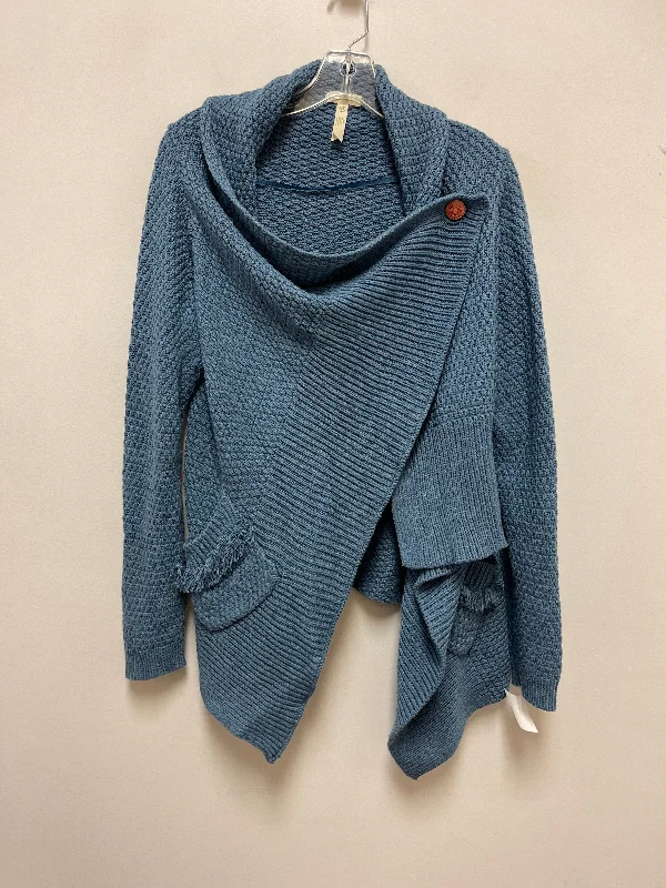 Sale Event Sweater Cardigan By Matilda Jane In Blue, Size: M