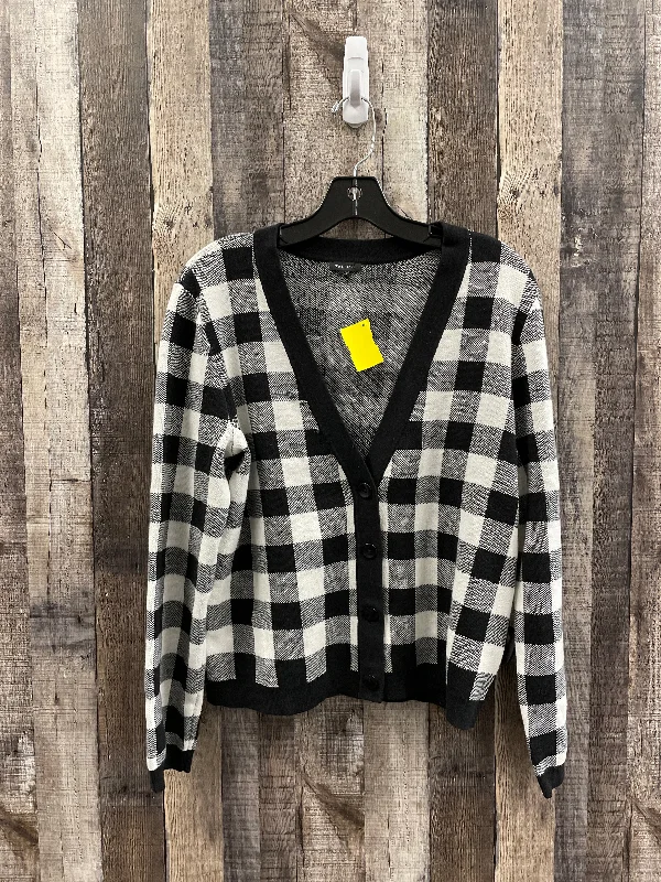 Season Finale Sale Sweater Cardigan By Talbots In Black, Size: M