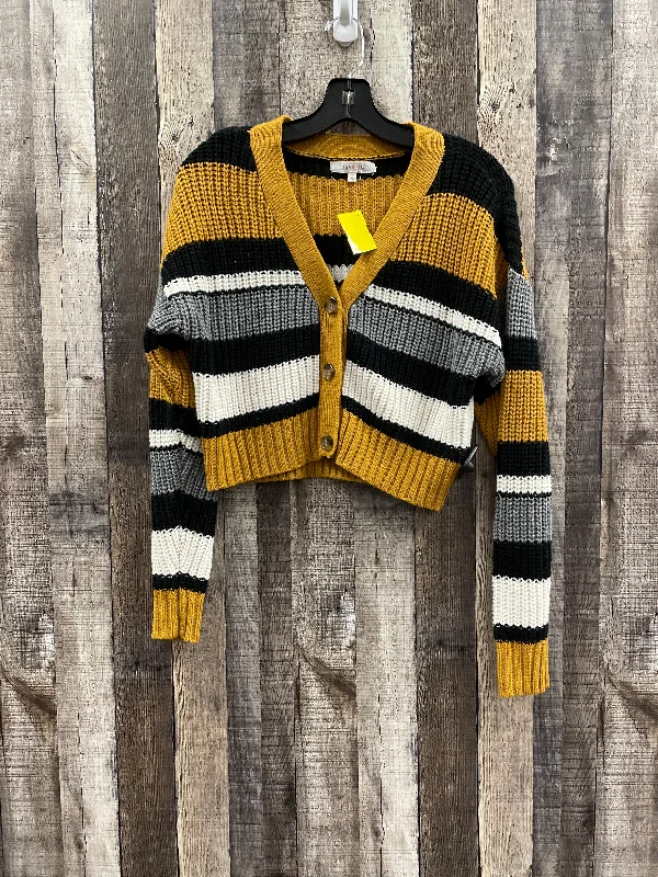 Massive Deals Sweater Cardigan By Ultra Flirt In Multi-colored, Size: S