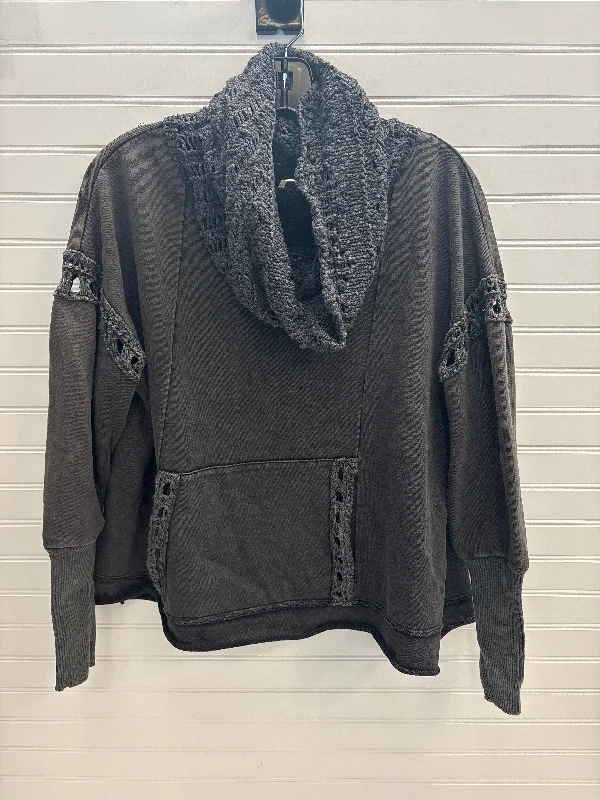 Year-End Sale Sweatshirt Collar By Free People In Grey, Size: Xs