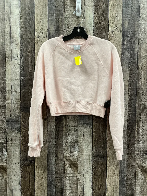 Weekend Deal Sweatshirt Crewneck By Cme In Pink, Size: S