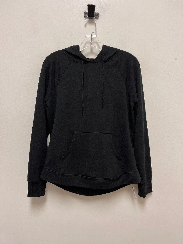 Exclusive Access Sweatshirt Hoodie By Athletic Works In Black, Size: S