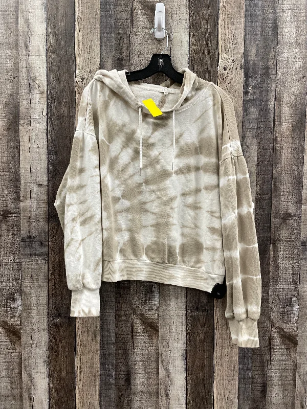 Take Advantage Sweatshirt Hoodie By Z Supply In Tie Dye Print, Size: L