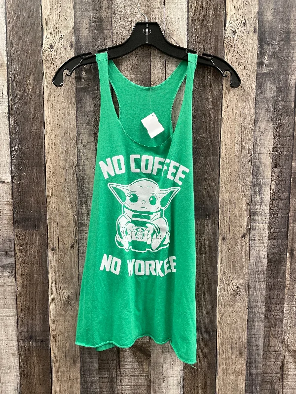 Buy Now Tank Top By Cmf In Green, Size: S