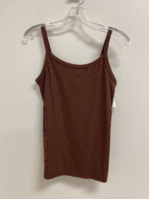Deep Discounts Tank Top By No Boundaries In Brown, Size: L