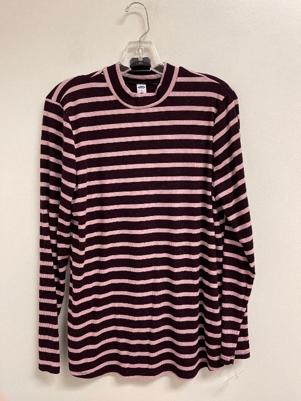 Final Markdown Top Long Sleeve Basic By Old Navy In Red, Size: Xl