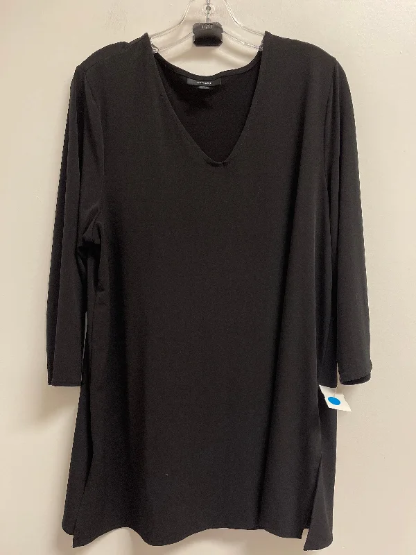 While Supplies Last Top Long Sleeve By Alfani In Black, Size: Xl