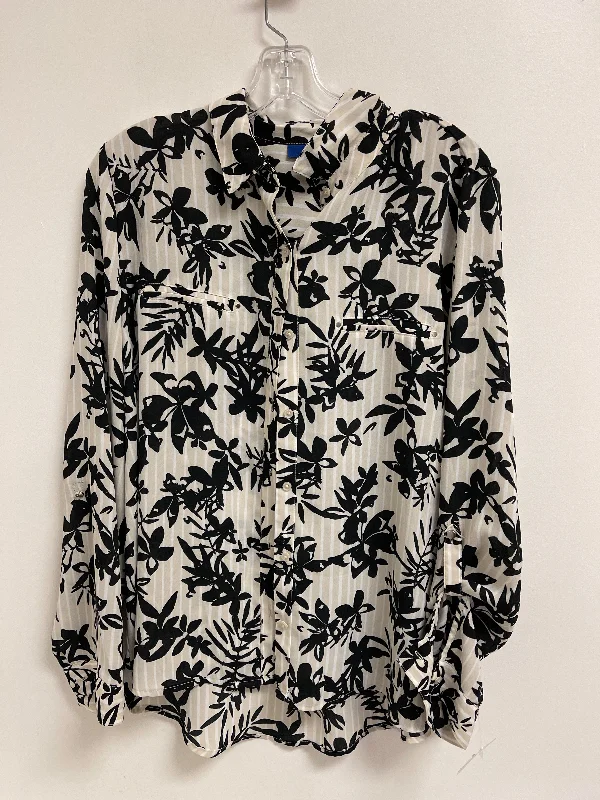 Clearance Event Top Long Sleeve By Apt 9 In Cream, Size: Xl