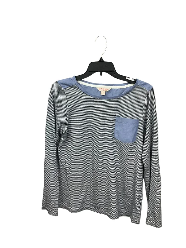 Markdowns Top Long Sleeve By Brooks Brothers In Striped Pattern, Size: M