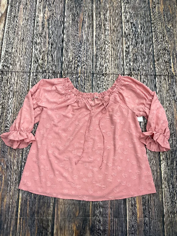 Online Only Top Long Sleeve By Cato  Size: 1x