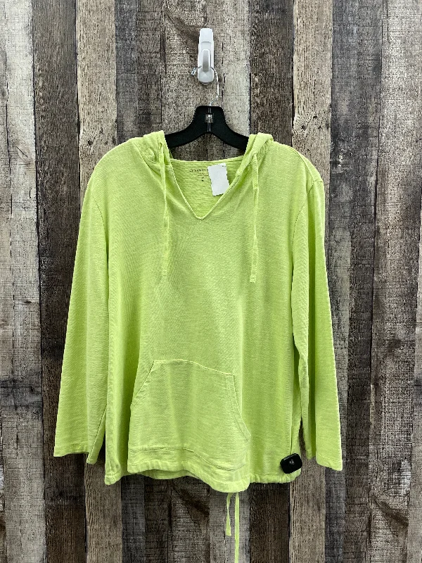 Loyalty Reward Top Long Sleeve By Coldwater Creek In Green, Size: Petite   S