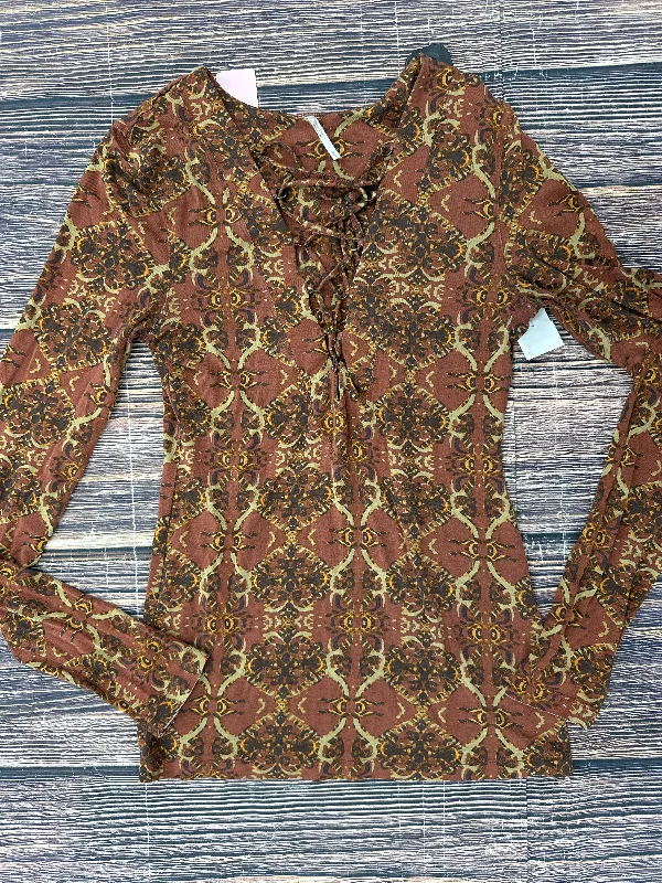 Flash Sale Top Long Sleeve By Free People  Size: S