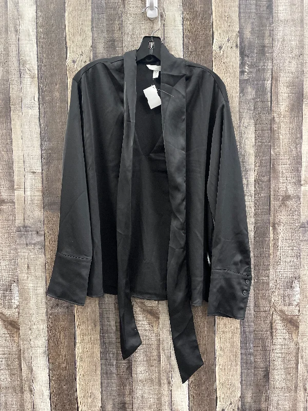 YEAR-End Clearance Top Long Sleeve By H&m In Beige, Size: L