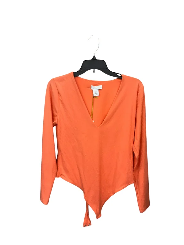 Markdowns Top Long Sleeve By House Of Harlow In Peach, Size: L