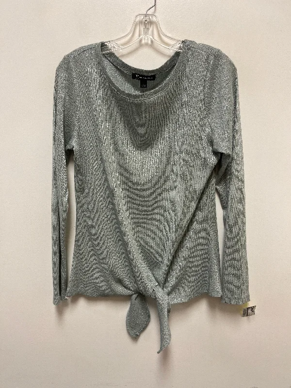 Limited Availability Top Long Sleeve By Inc In Green, Size: L